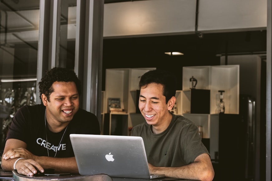Early-stage founders working together